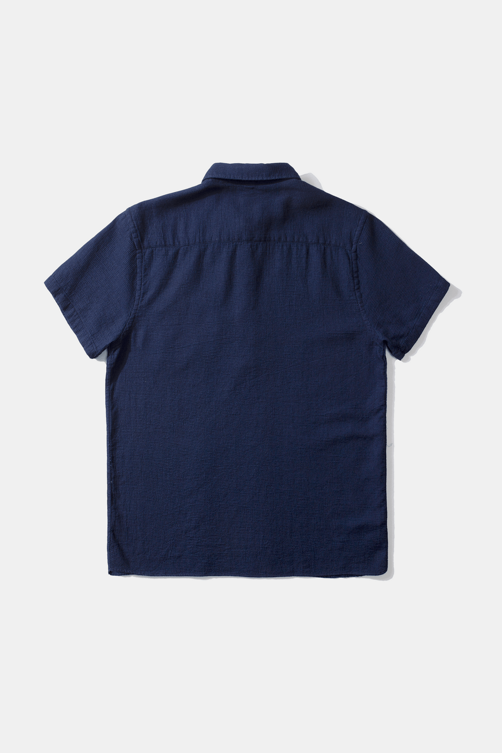 Waffle Polo SS - Plain Stonewash