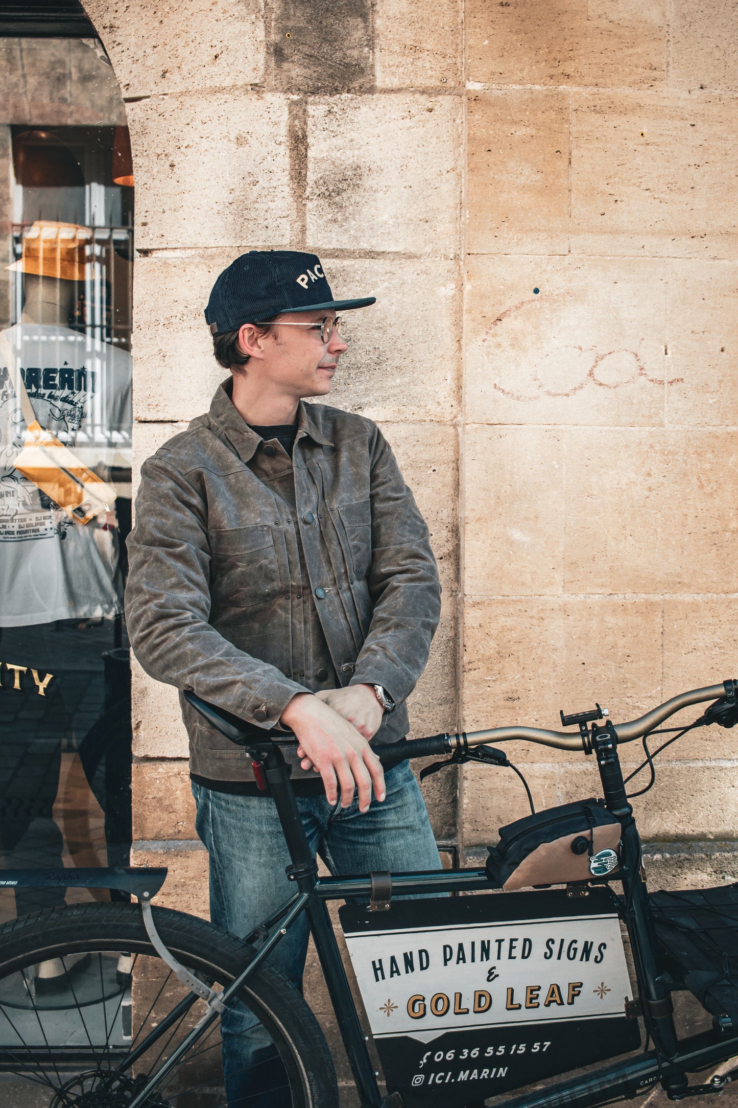 Riders Jacket Waxed Canvas RJ-1 - Oak
