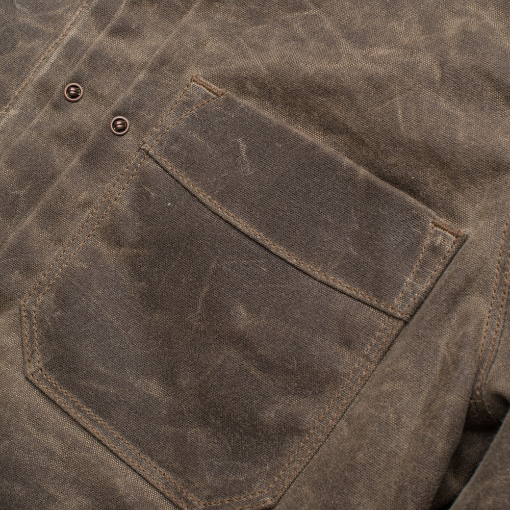 Riders Jacket Waxed Canvas RJ-1 - Oak