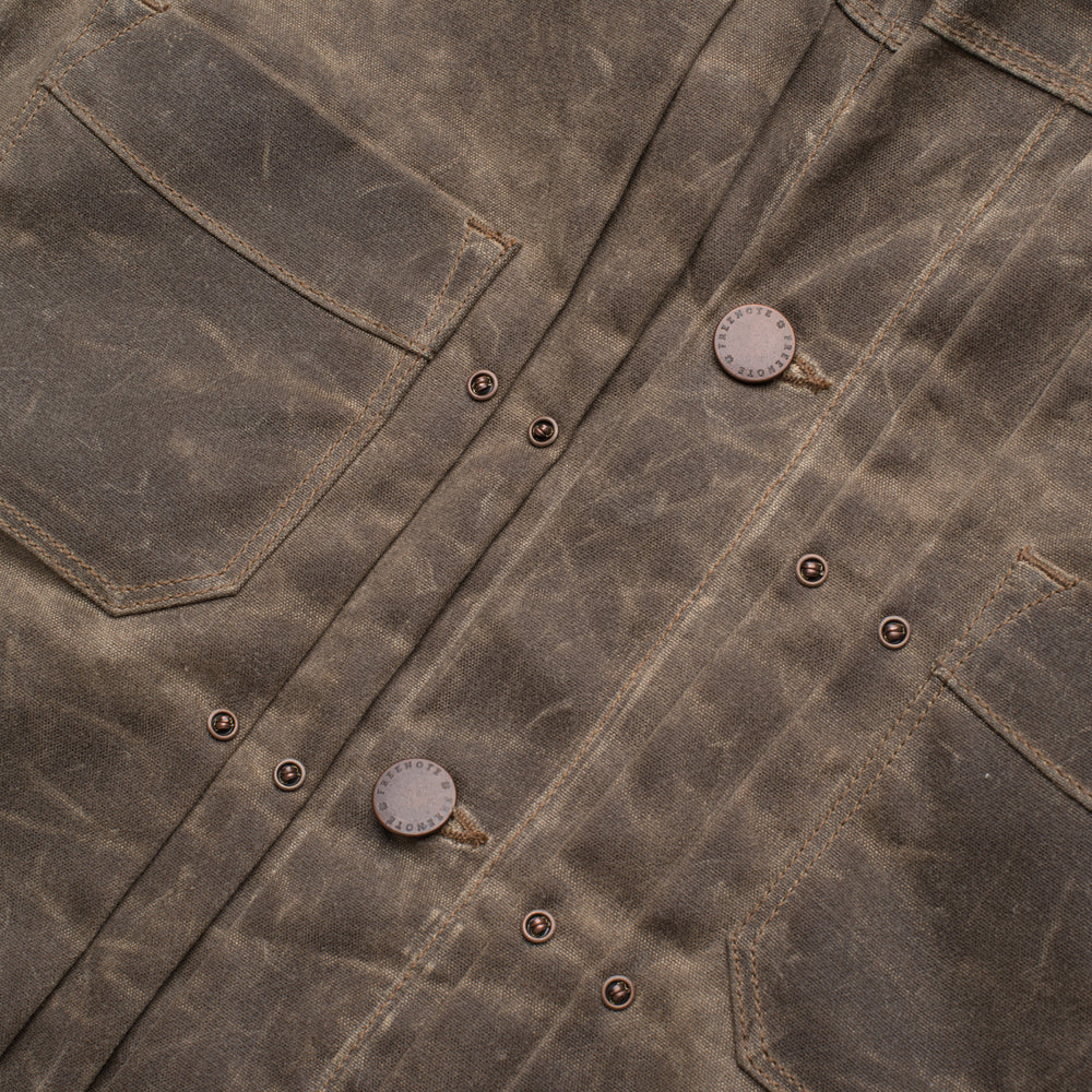 Riders Jacket Waxed Canvas RJ-1 - Oak