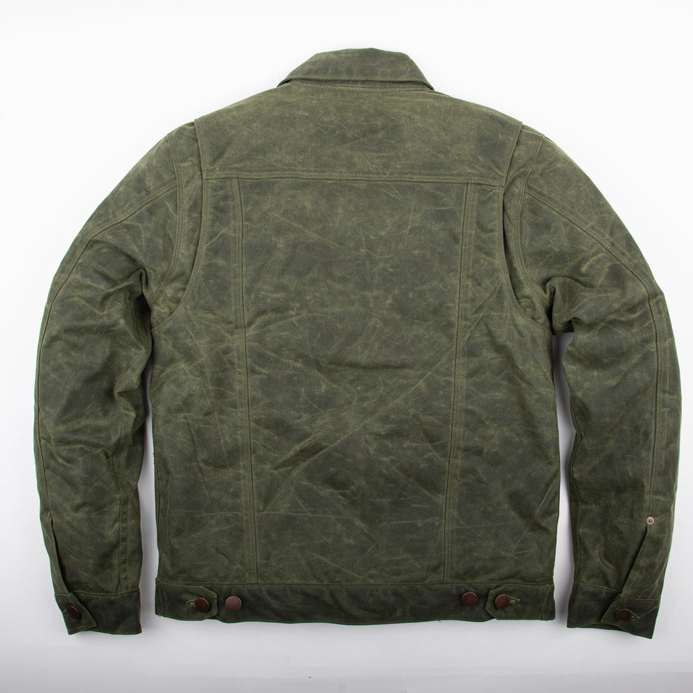 Riders Jacket Waxed Canvas RJ-1 - Olive