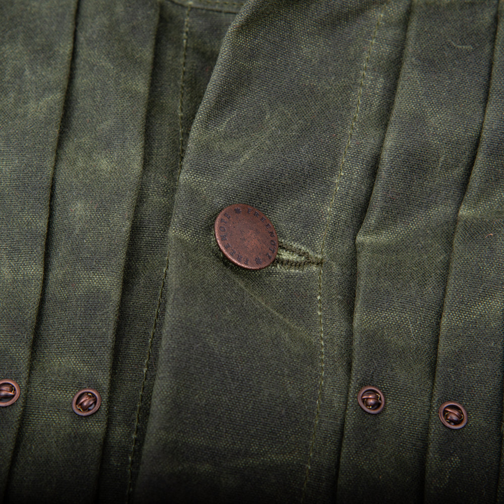 Riders Jacket Waxed Canvas RJ-1 - Olive