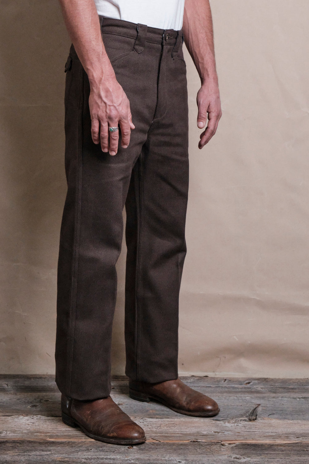 Duster Pant - Brown