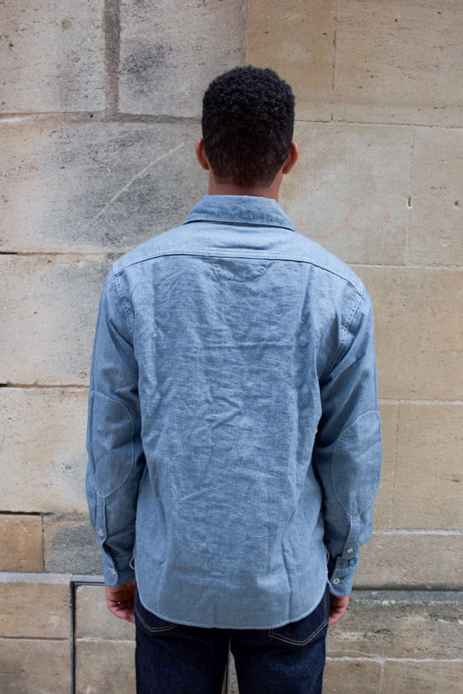Lambert - Herringbone Chambray