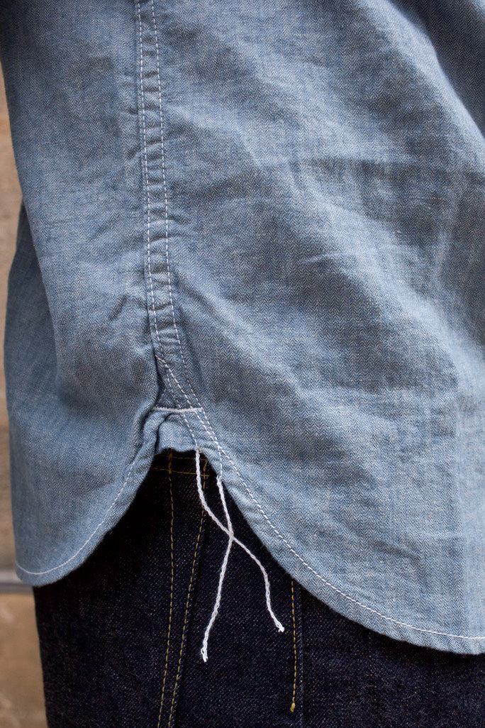 Lambert - Herringbone Chambray