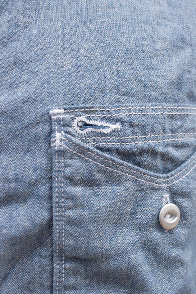 Lambert - Herringbone Chambray