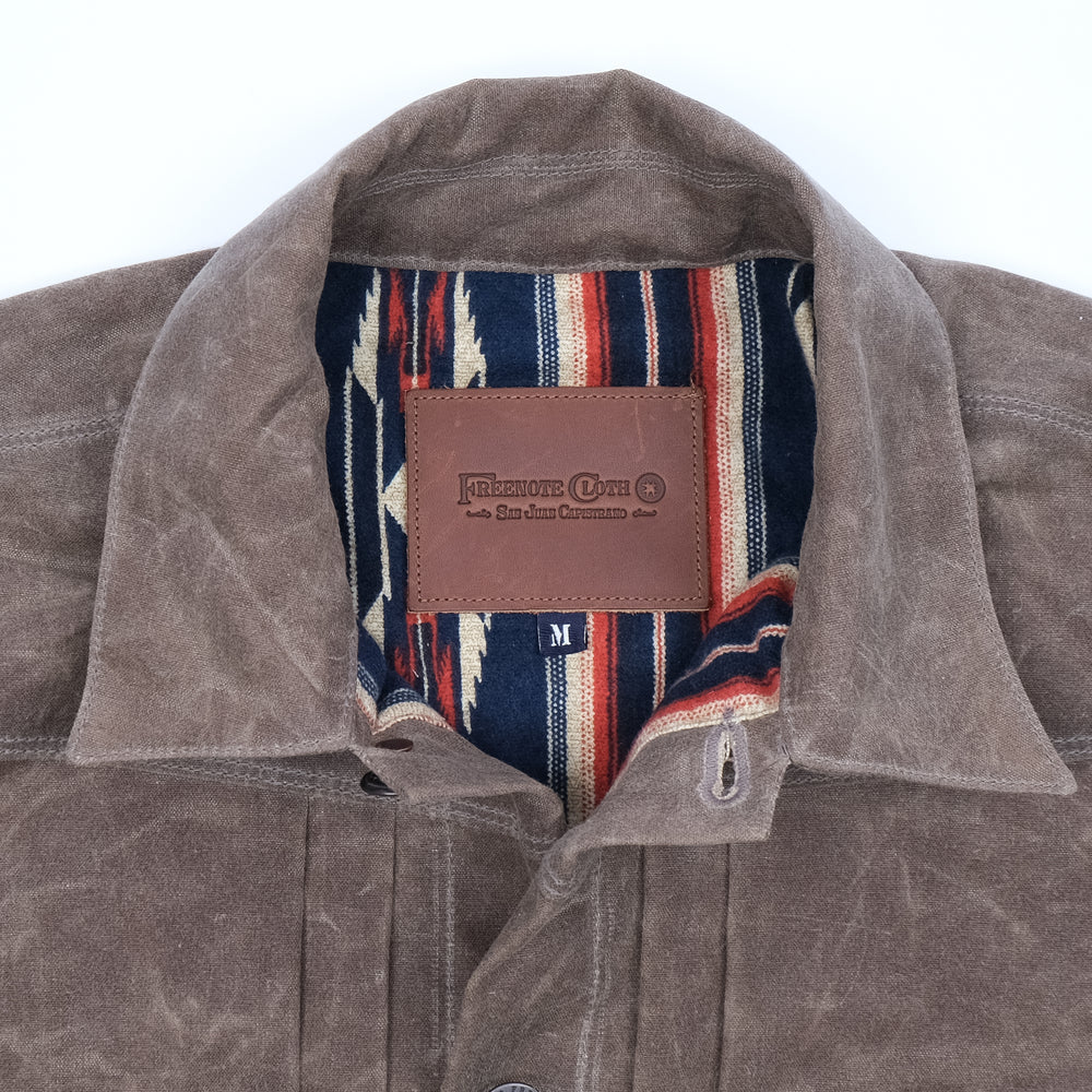Riders Jacket Waxed Canvas RJ-1 - Oak