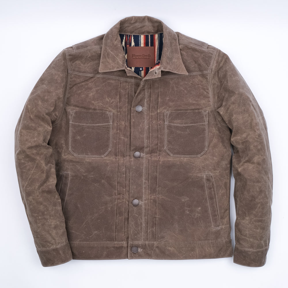 Riders Jacket Waxed Canvas RJ-1 - Oak