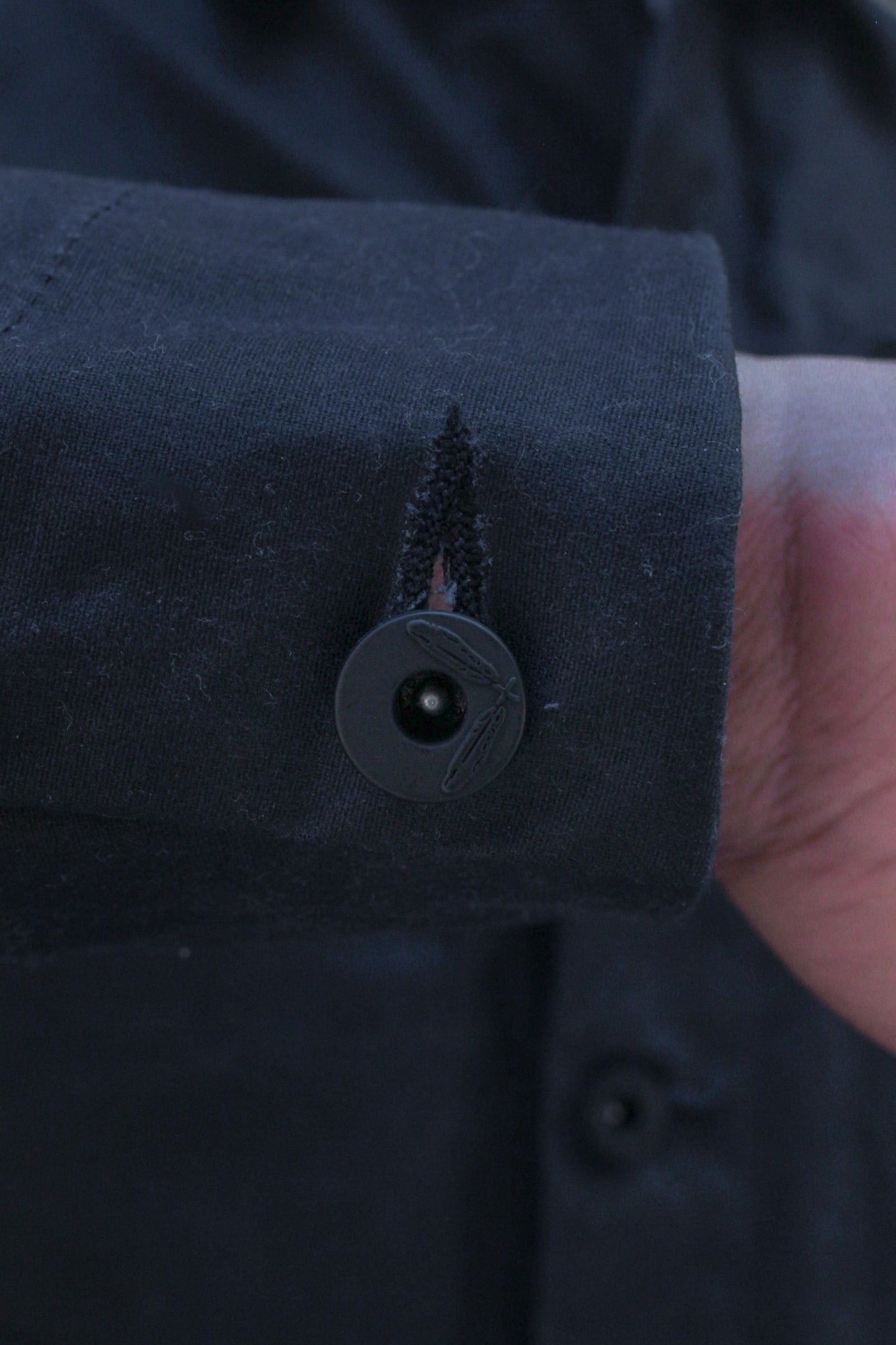 Supply Jacket Waxed Canvas - Black Ridgeline