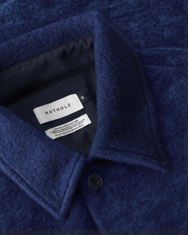 Relaxed Overshirt - Royal Blue