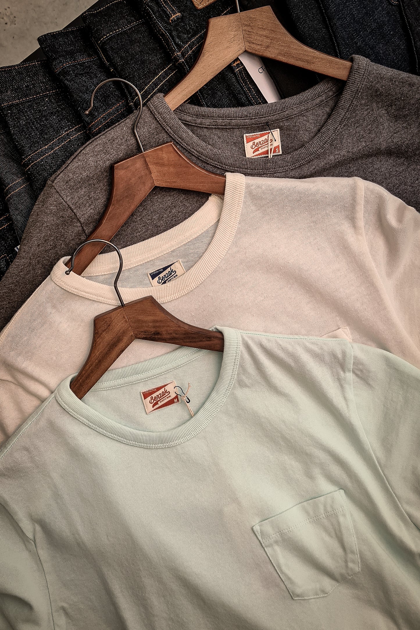 BT-01 Pocket Tee Heavy Jersey - Mint