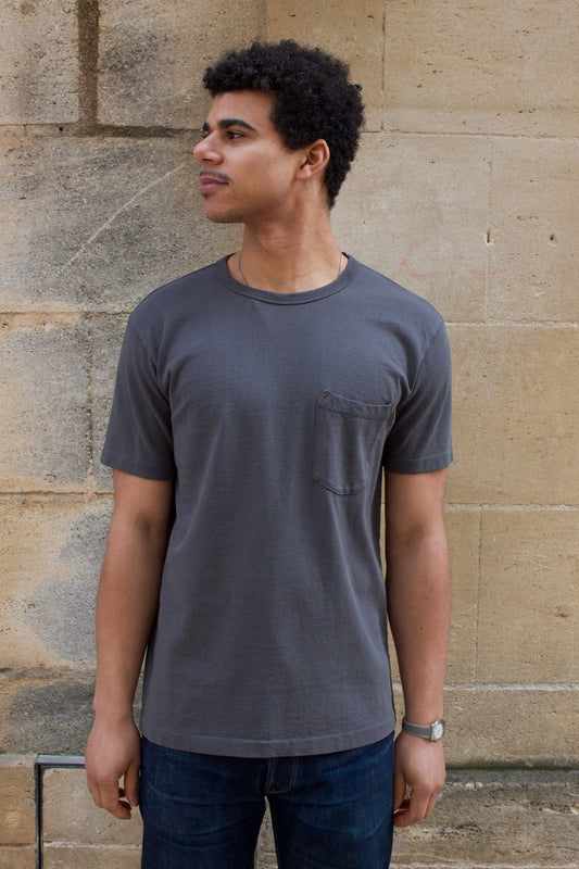 13oz Pocket Tee - Midnight