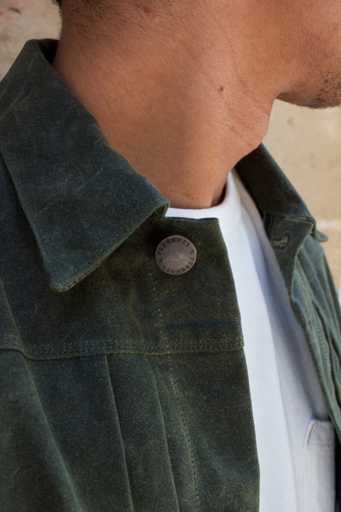 Riders Jacket Waxed Canvas RJ-1 - Olive