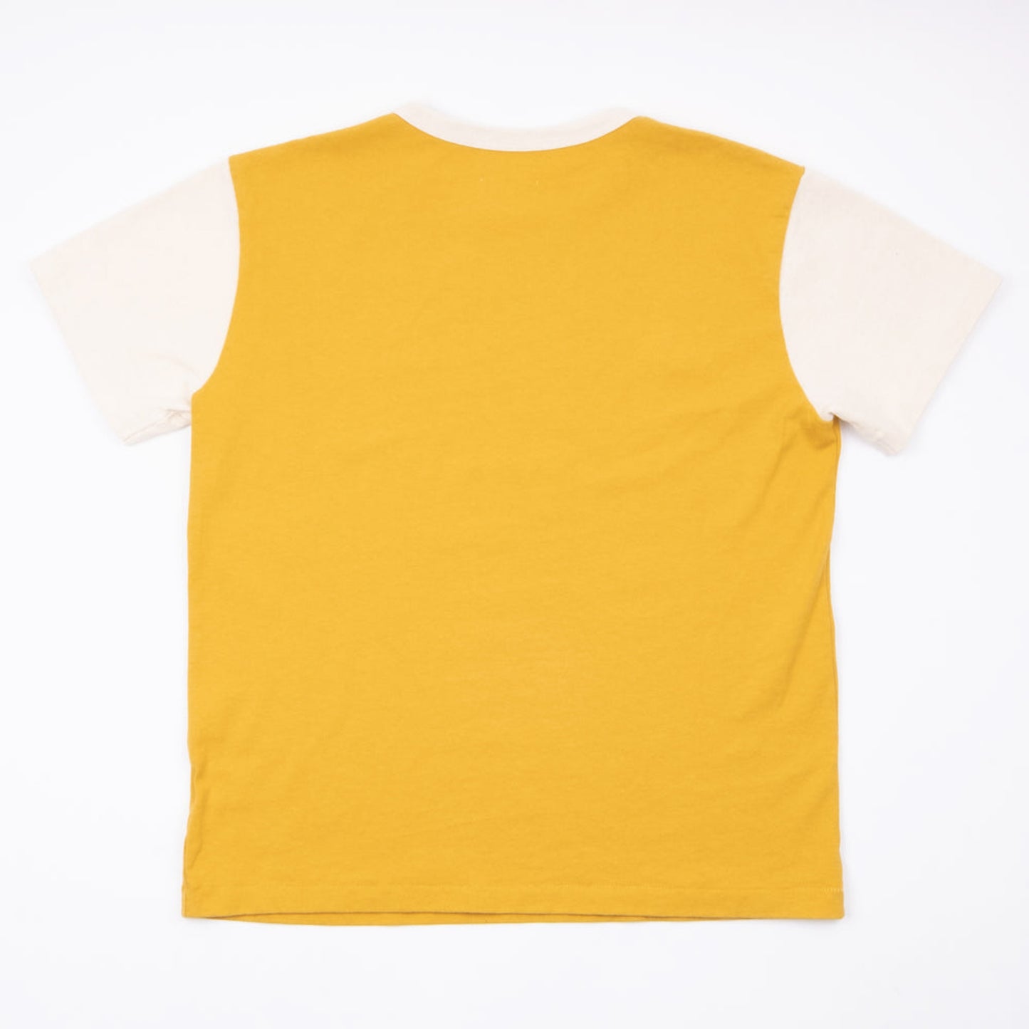 Ringer Tee SS - Mustard / Natural