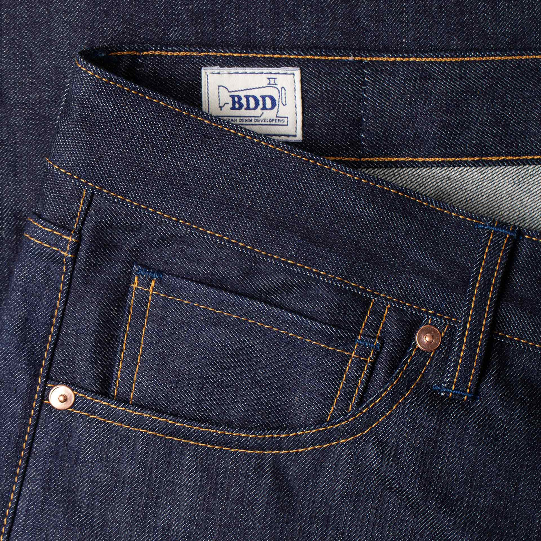 B-07 Relaxed Straight - Special #2 15oz. Vintage Indigo Selvedge