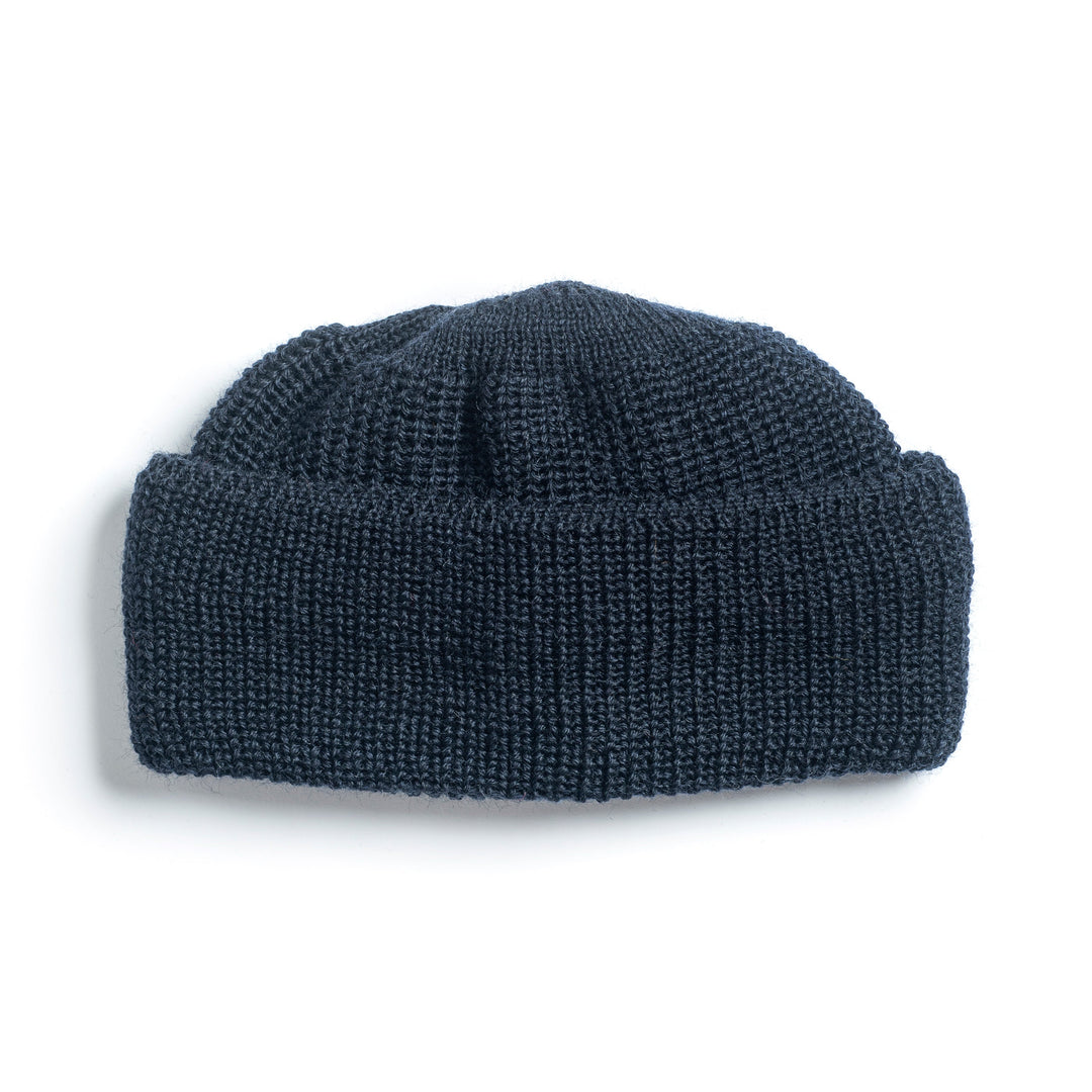 Mechanic Beanie Virgin Wool - Ink