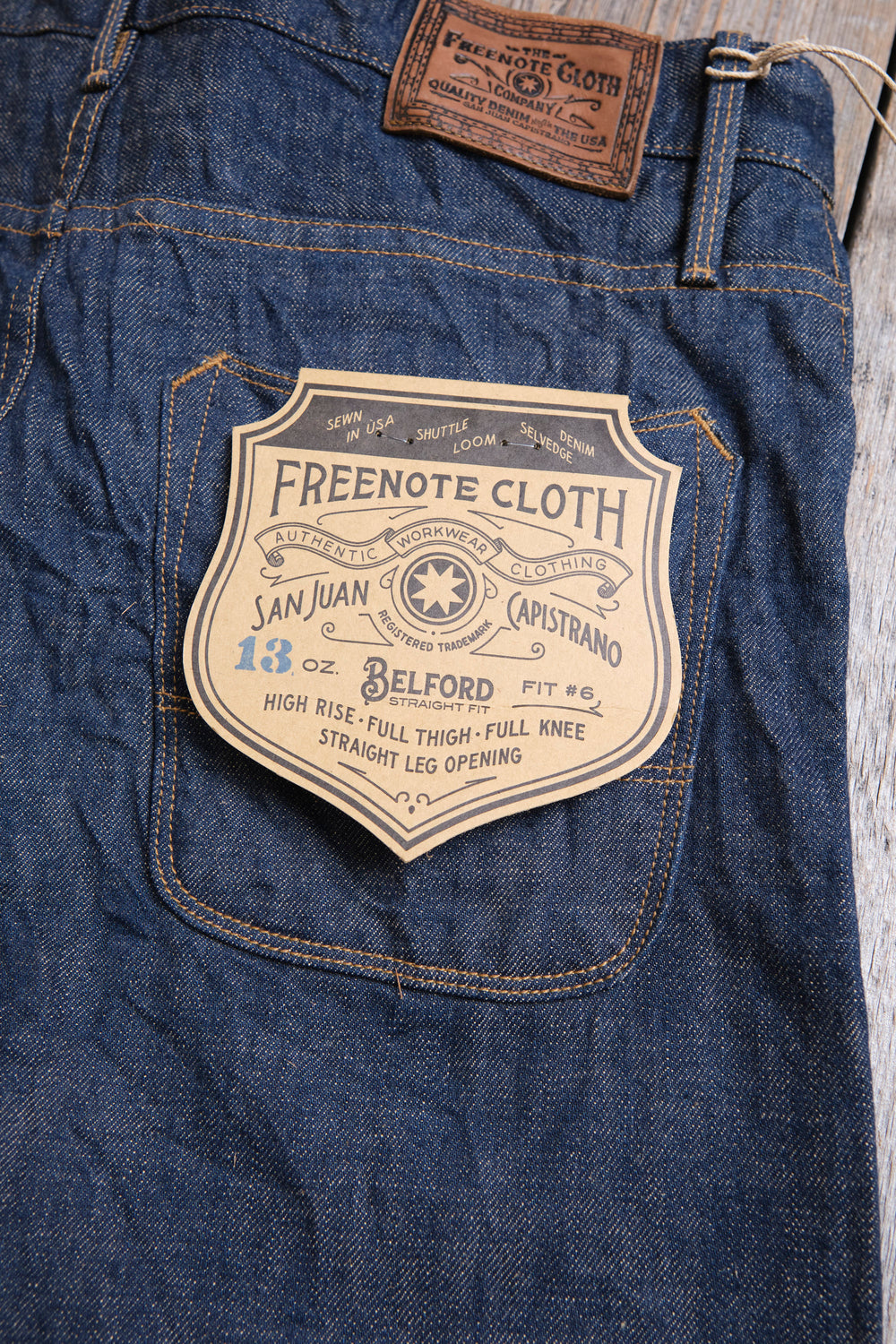 Belford Straight - 13oz Indigo Selvedge
