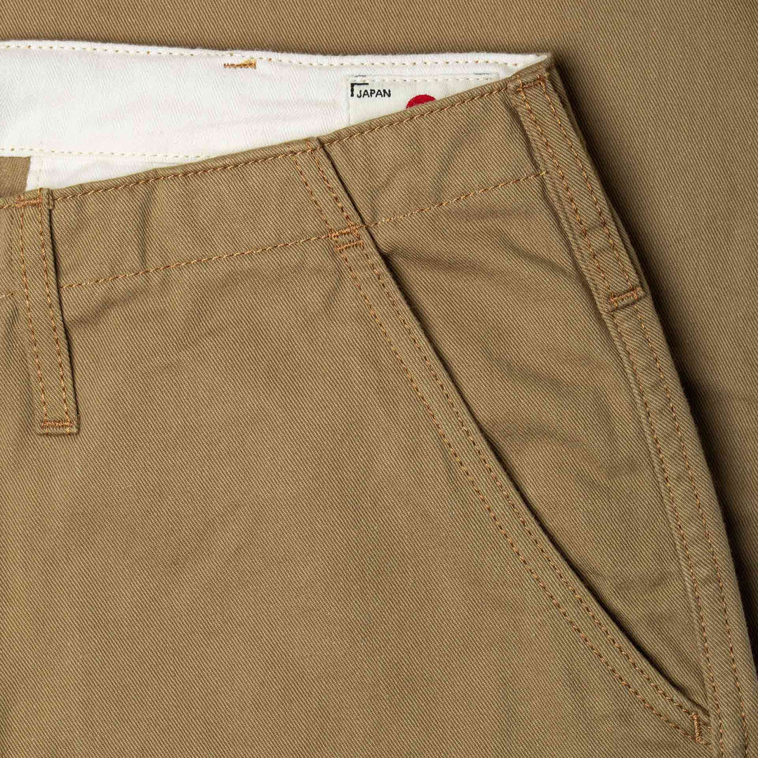 BC-05 Loose Chino - 8.5oz Camel Beige Chino Cloth