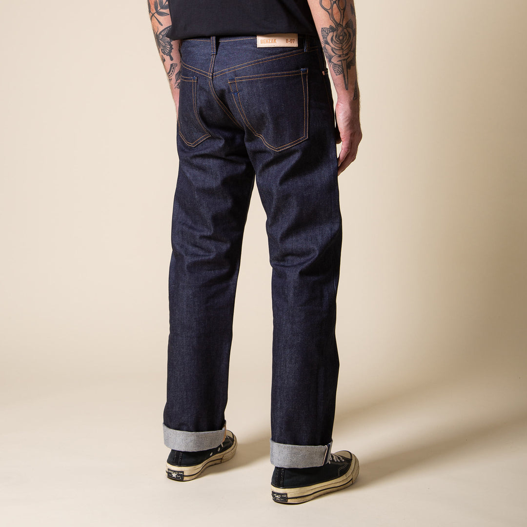 B-07 Relaxed Straight - Special #2 15oz. Vintage Indigo Selvedge