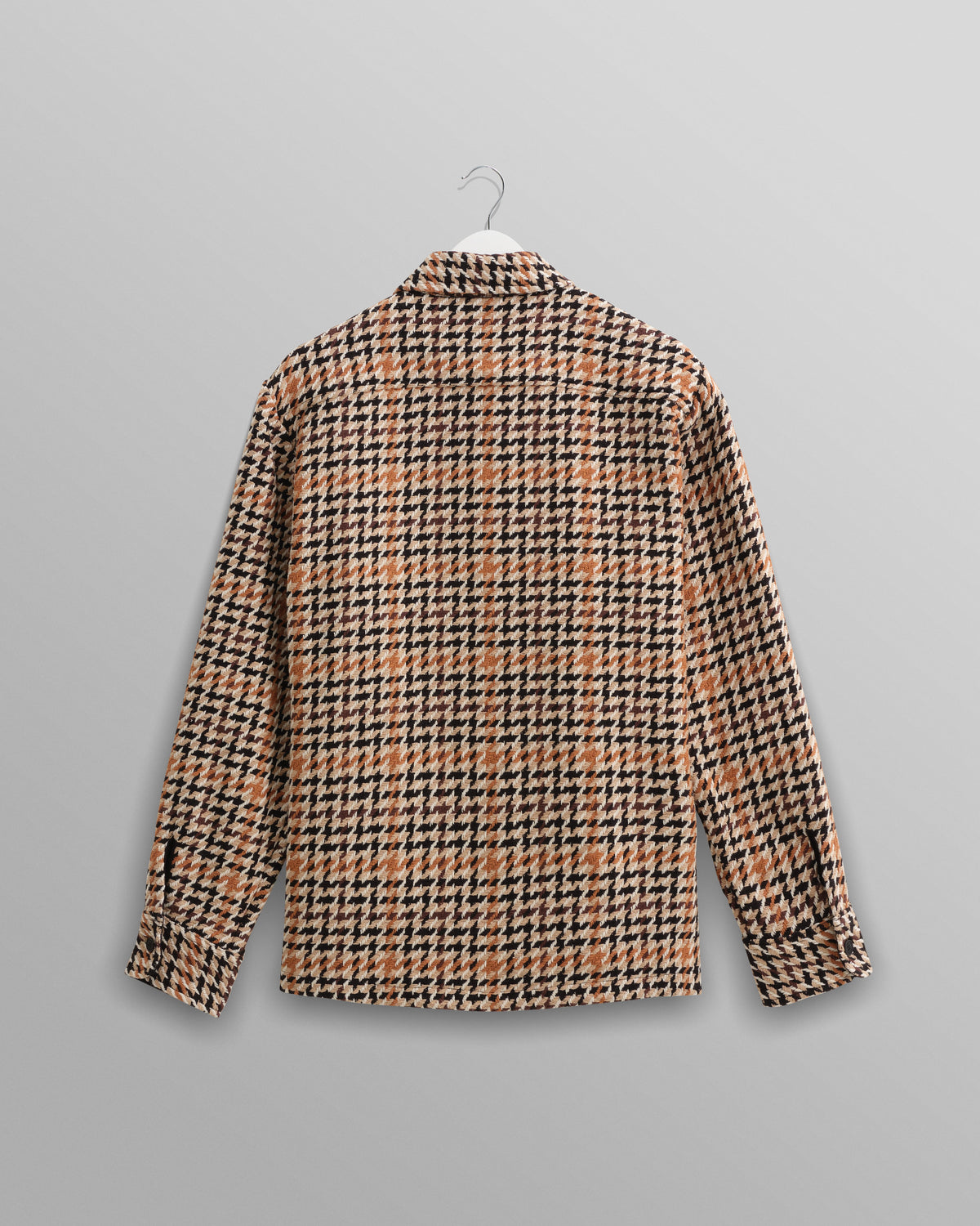 Whiting Overshirt Houndstooth Weave - Natural