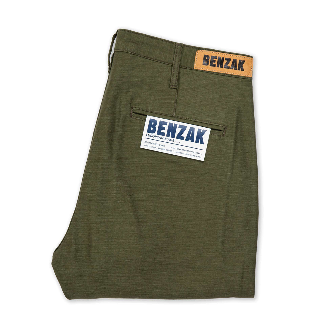 BC-01 Tapered Chino - 10oz Olive Drab Military Twill