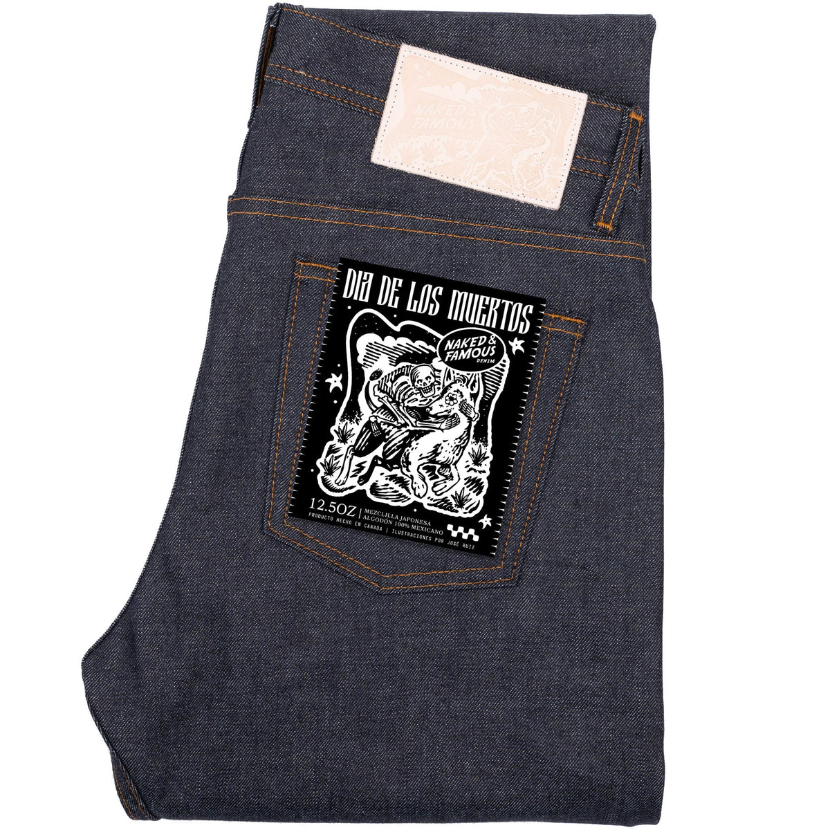 Weird Guy - Dia De Los Muertos - 12.5oz Japanese Selvedge