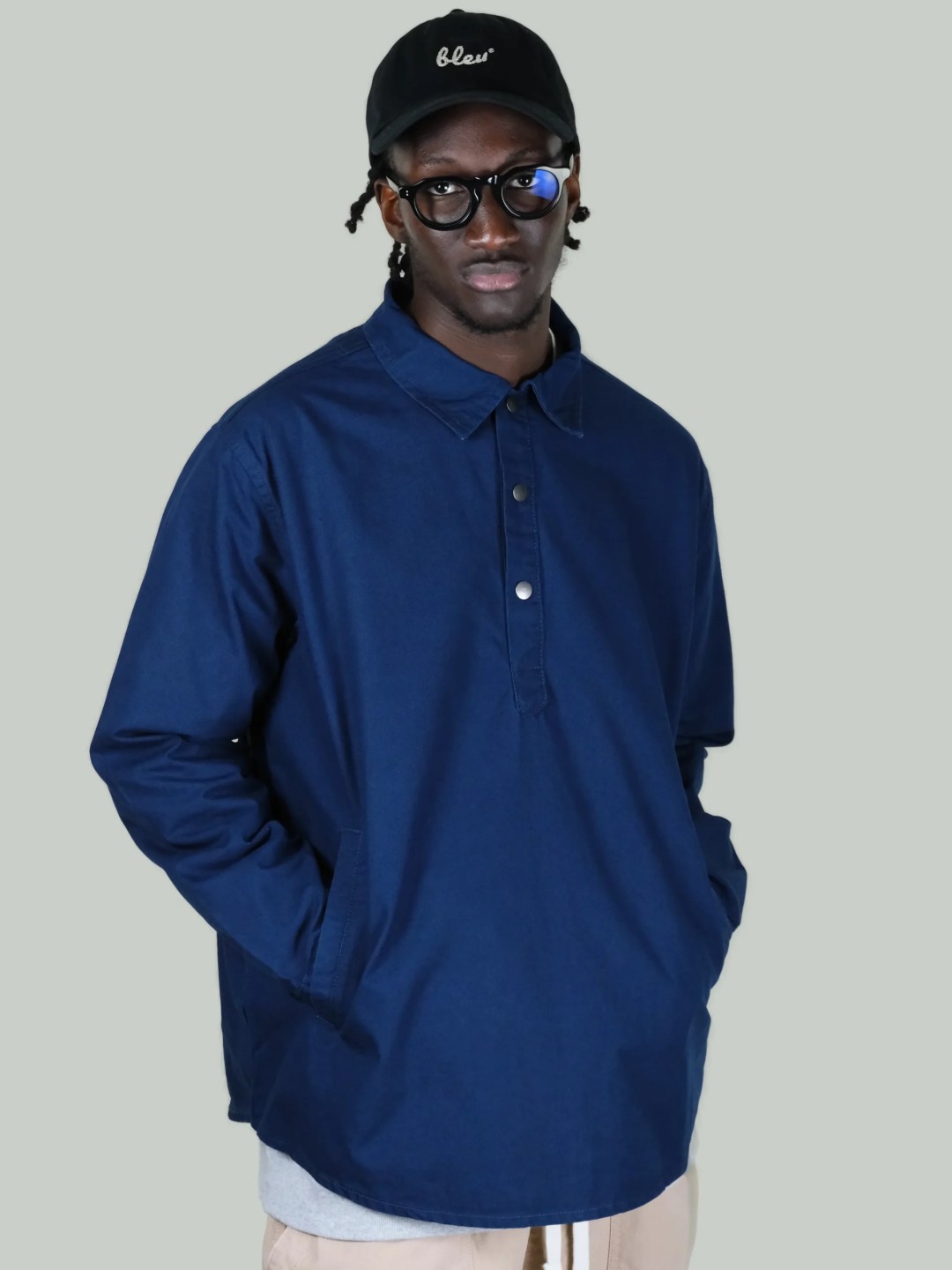 Pull Over Shirt - Indigo