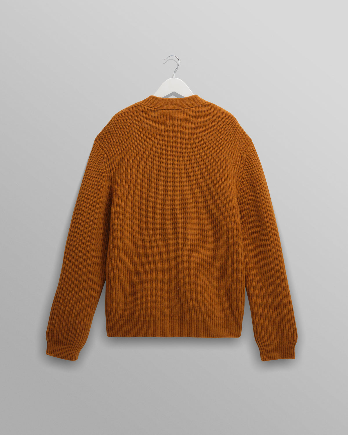 Walker Cardigan Rib - Ochre