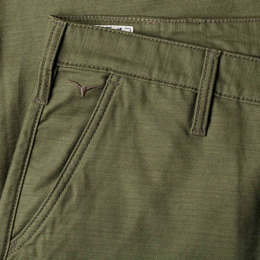 BC-01 Tapered Chino - 10oz Olive Drab Military Twill