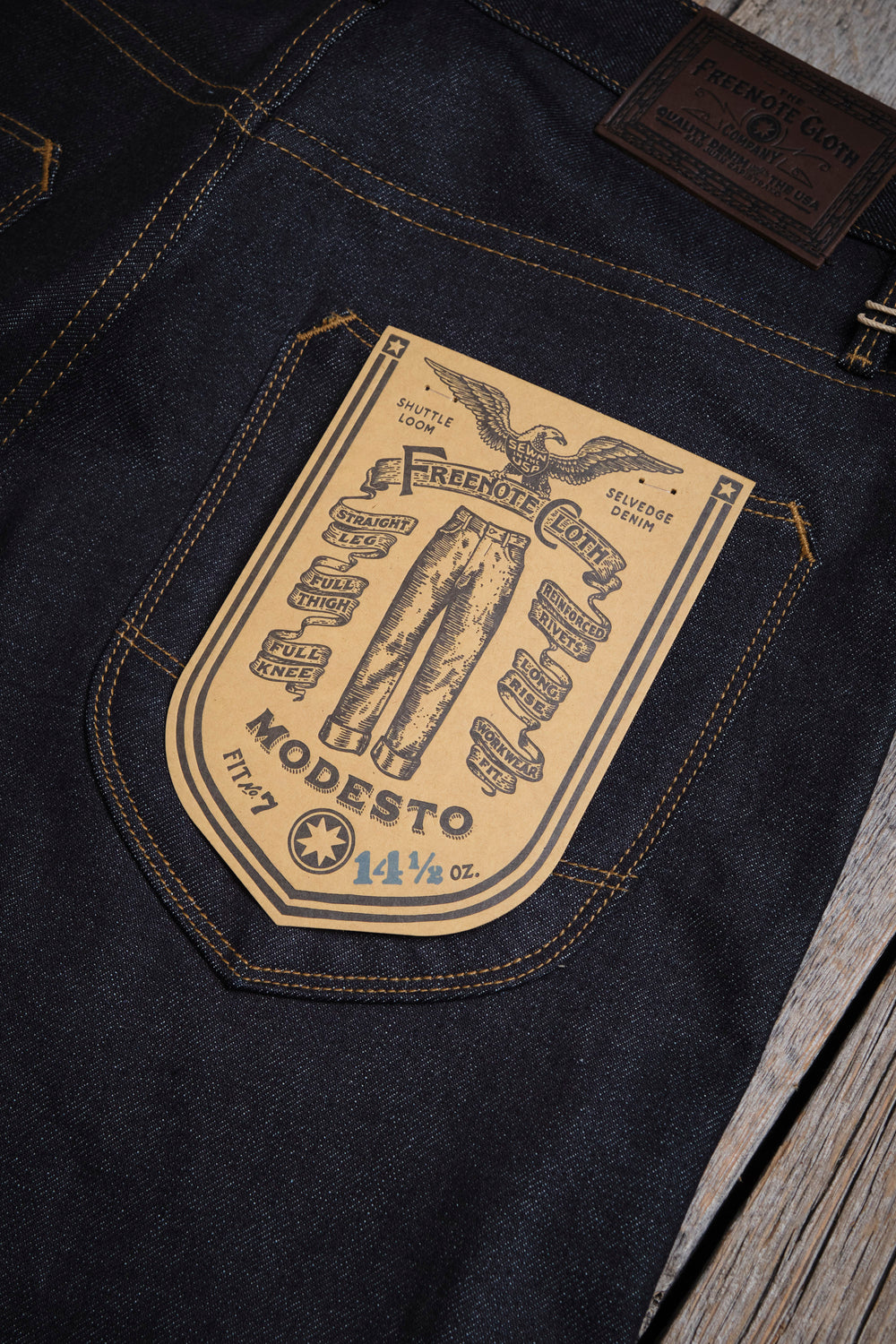Modesto Straight - 14.5oz Kaihara Selvedge