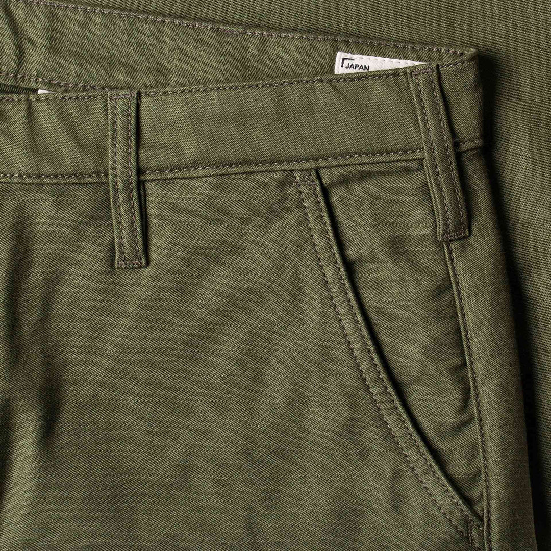 BC-01 Tapered Chino - 10oz Olive Drab Military Twill