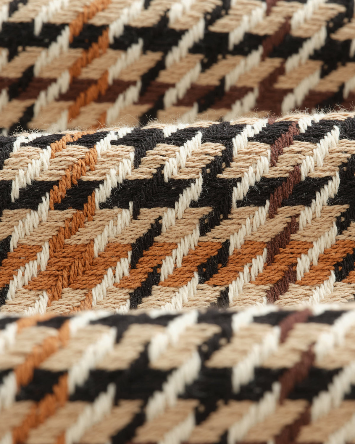 Whiting Overshirt Houndstooth Weave - Natural