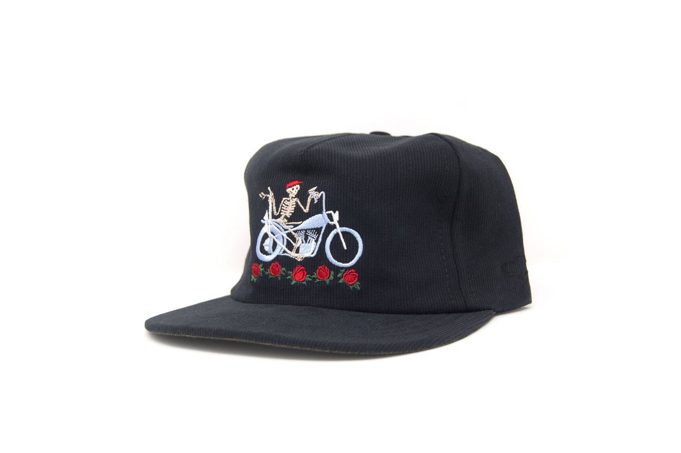 Cap Strapback USA - Dead Flowers - Black