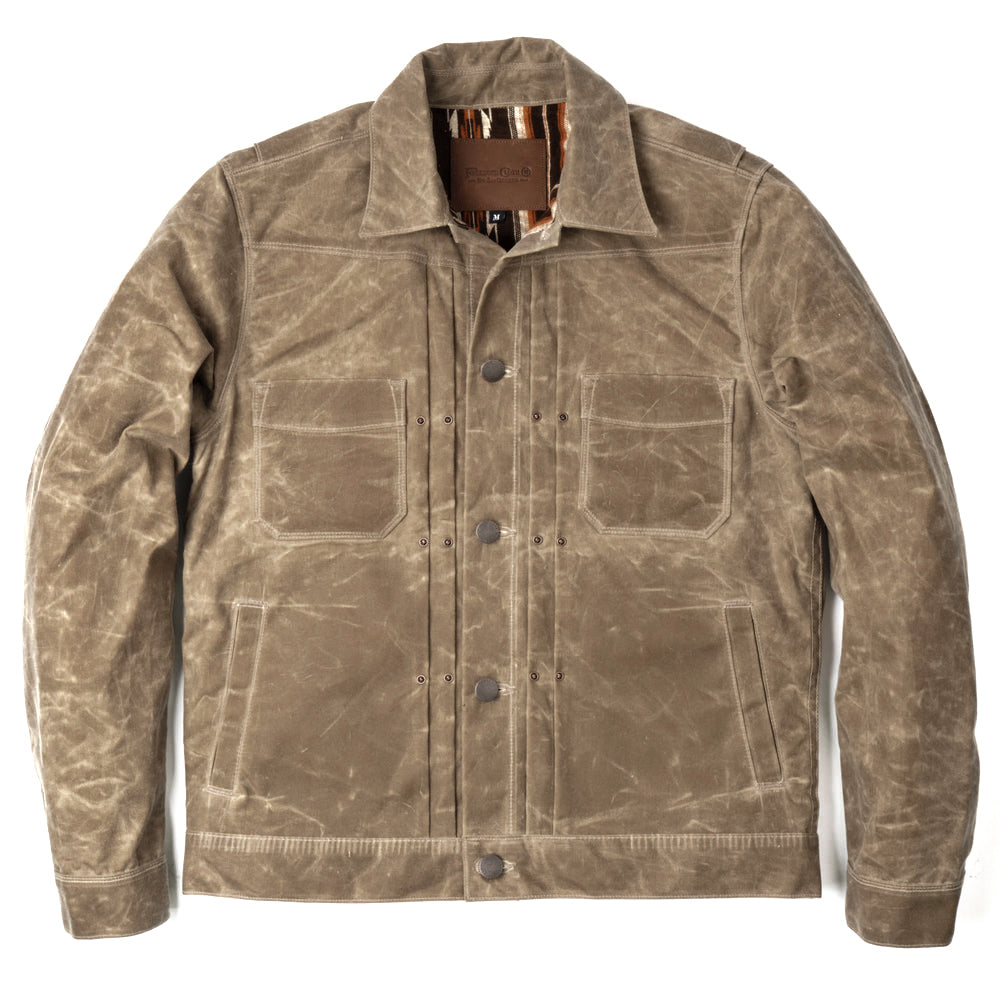 Riders Jacket Waxed Canvas RJ-1 - Tobacco