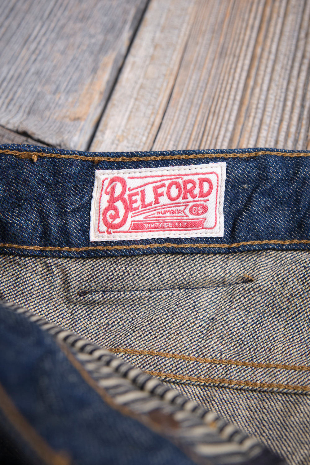 Belford Straight - 13oz Rinsed Indigo Selvedge