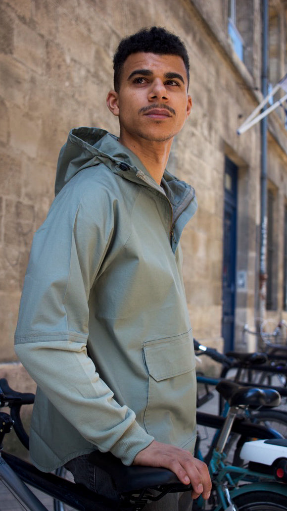 Jersey Anorak - Khaki