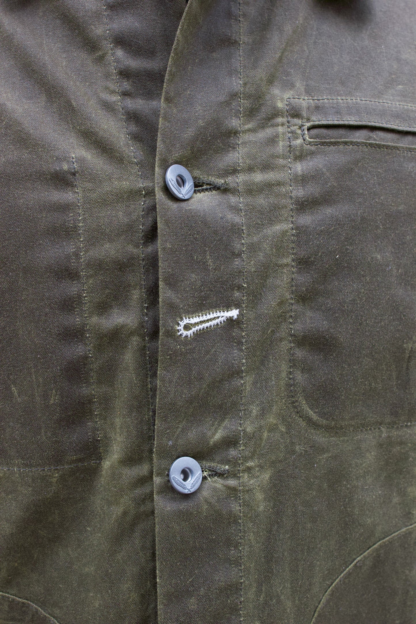 Supply Jacket Waxed Canvas - Hunter Green