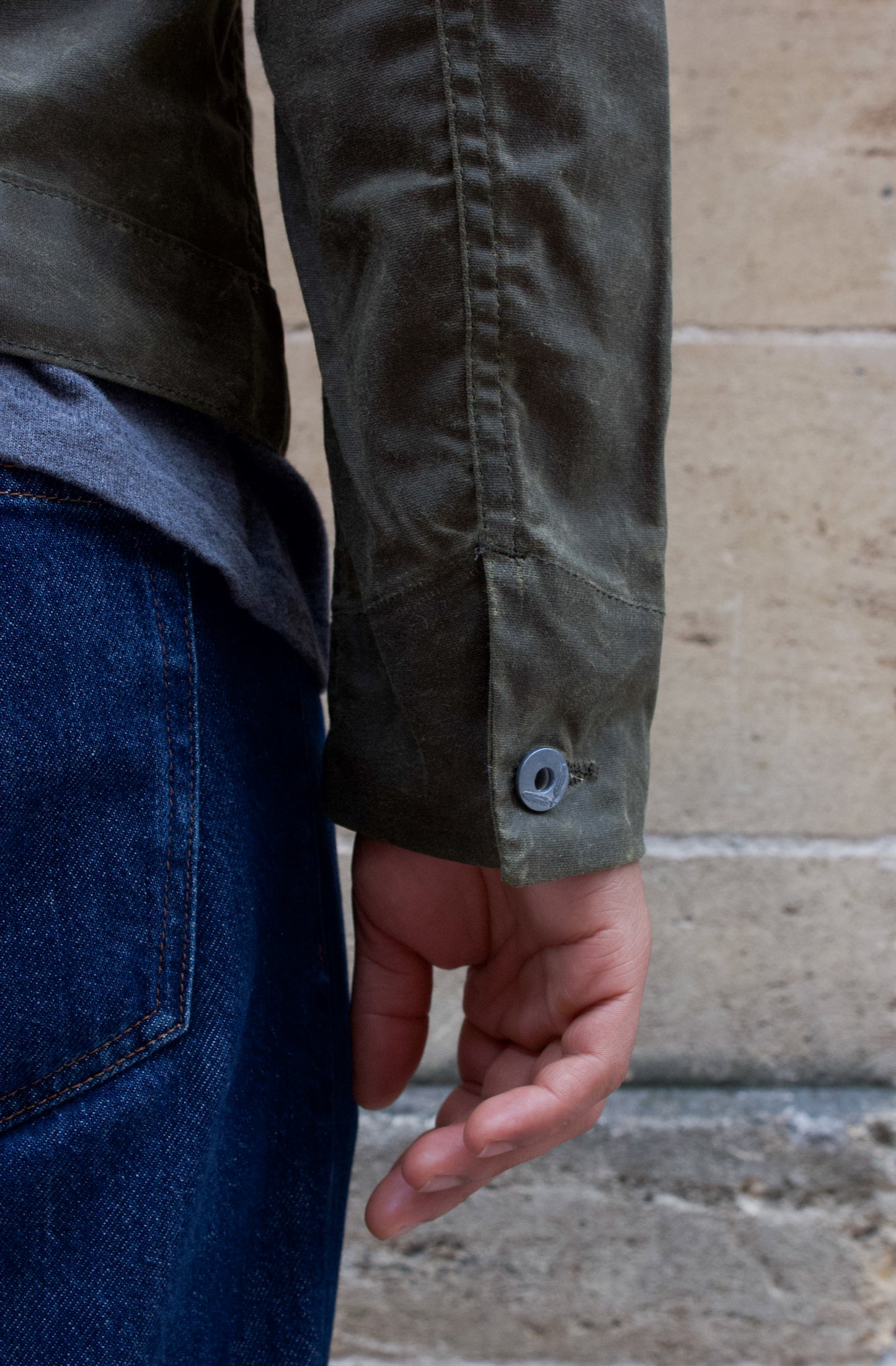 Supply Jacket Waxed Canvas - Hunter Green