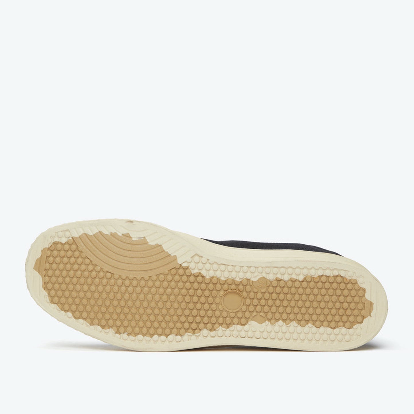 High Top Vulcanised - Black / White Sole