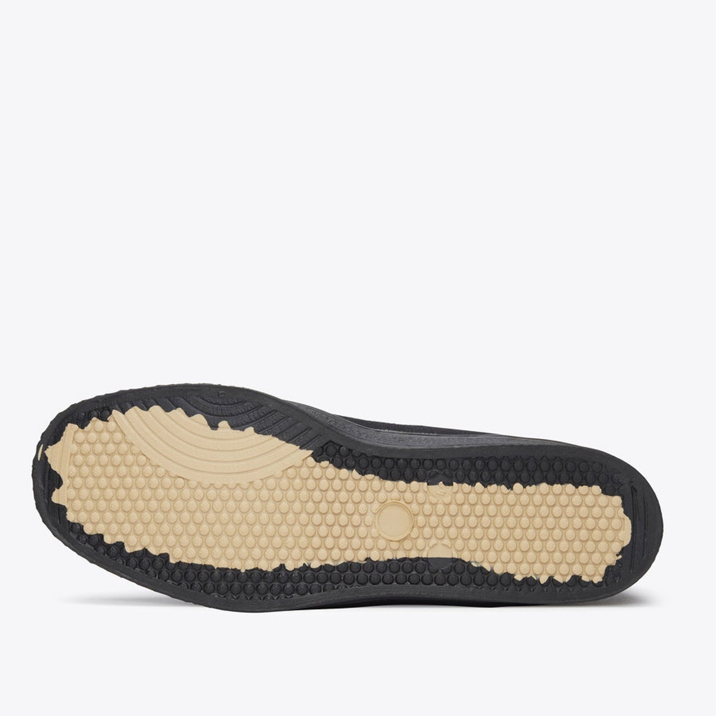 Low Top Vulcanised - Black / Black Sole