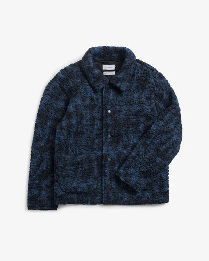 Sherpa Jacket - Blue Marled