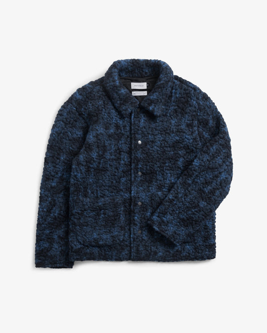 Sherpa Jacket - Blue Marled