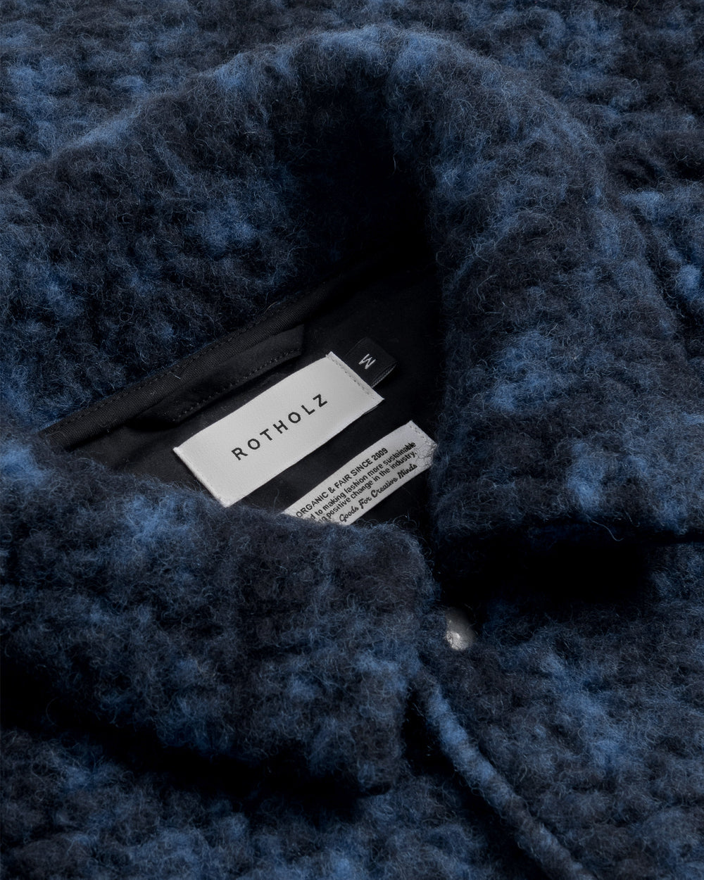 Sherpa Jacket - Blue Marled