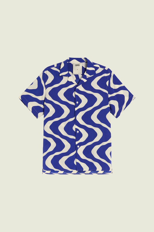 Blue Rippling Shirt