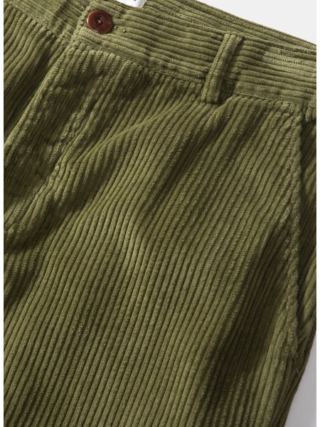Jorge Pant Corduroy - Plain Khaki
