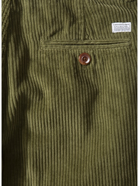 Jorge Pant Corduroy - Plain Khaki