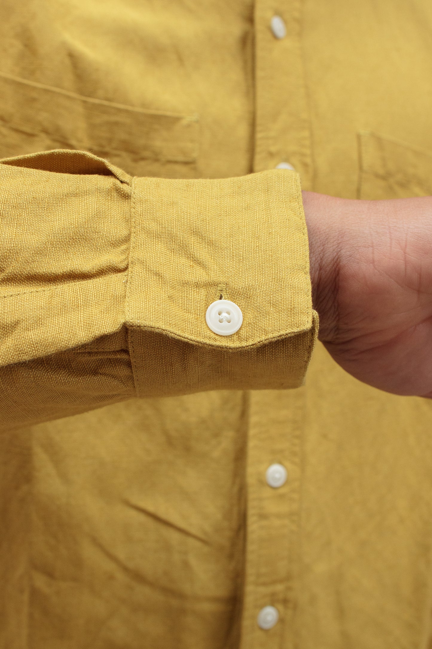 Mechanic Shirt - Chartreuse - Linen Viscose