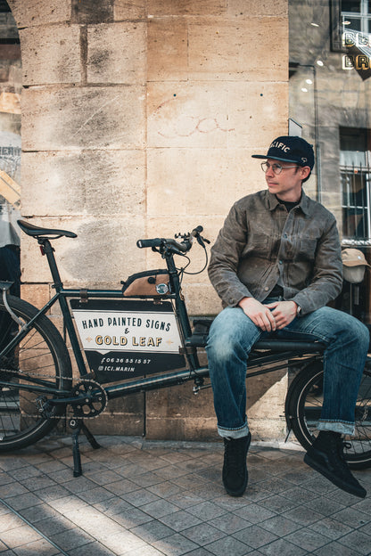 Riders Jacket Waxed Canvas RJ-1 - Oak