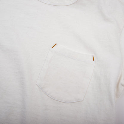 13oz Pocket Tee - White