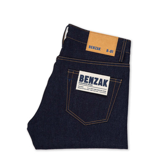 B-01 Slim - 14oz. Easy Fade Hemp Selvedge